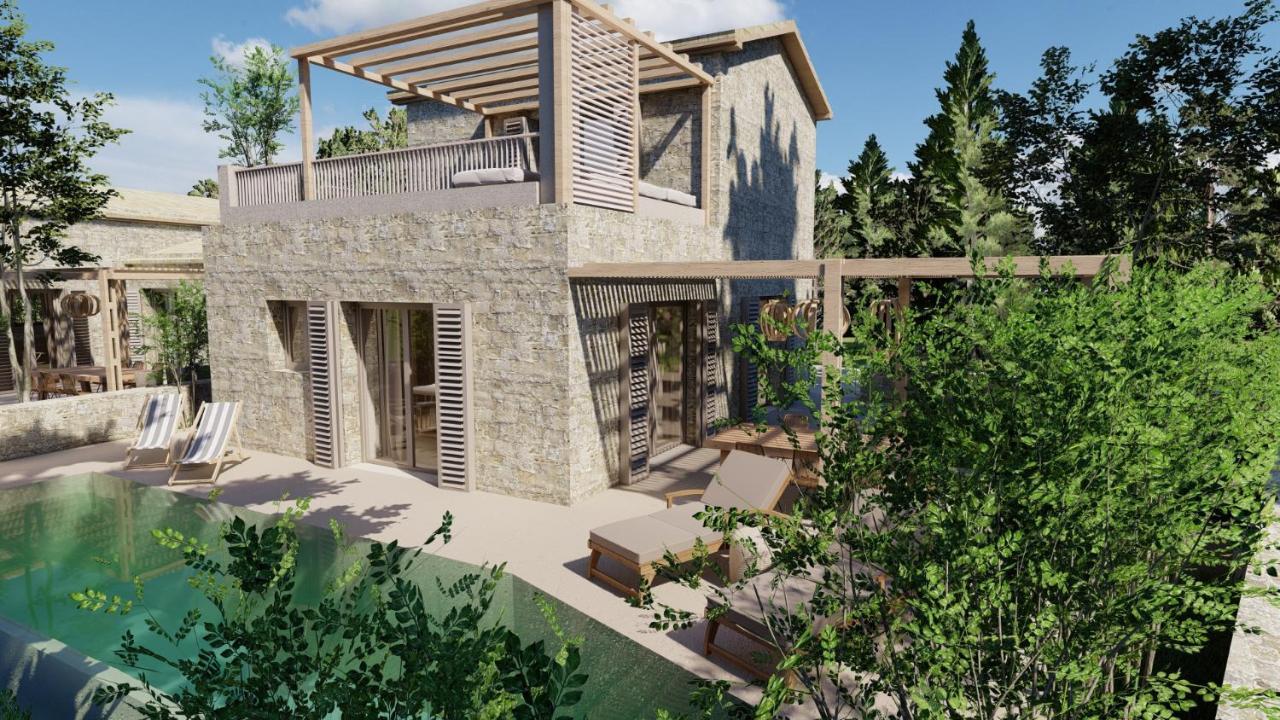 Papadria Villas - Modern Luxury Villas Near Kathisma Beach Τσουκαλάδες Εξωτερικό φωτογραφία