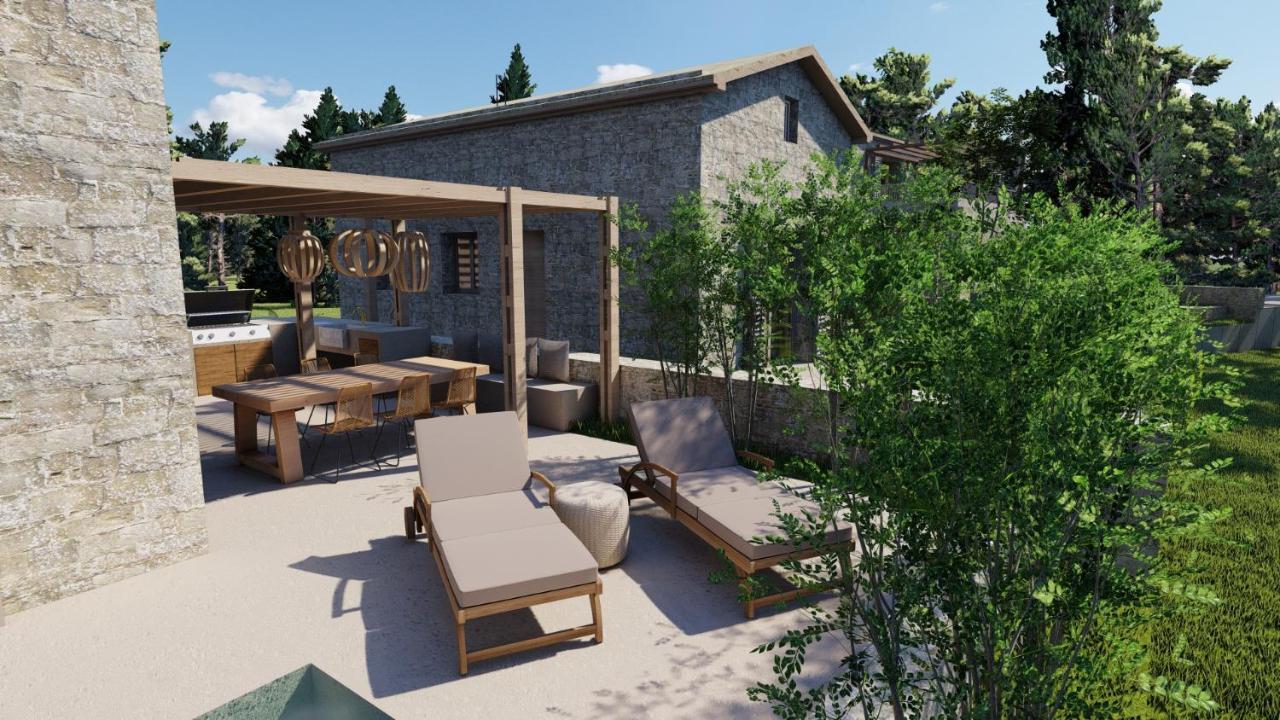 Papadria Villas - Modern Luxury Villas Near Kathisma Beach Τσουκαλάδες Εξωτερικό φωτογραφία